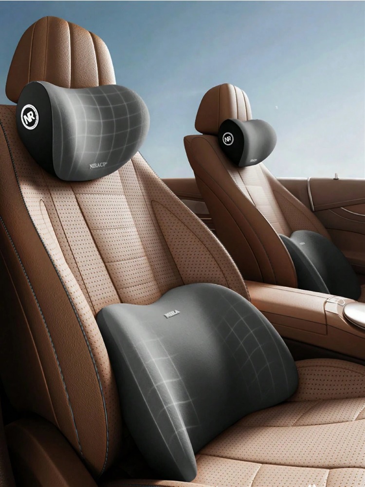 Gaming Chair Lumbar Pillow - พนักพิงศีรษะในรถยนต์, พยุงเอว, หมอนรองไหล่, หมอนในรถยนต์, เบาะรองเอวผ้าฝ้ายหน่วยความจํา, ผลิตภัณฑ์ยานยนต์ในครัวเรือน