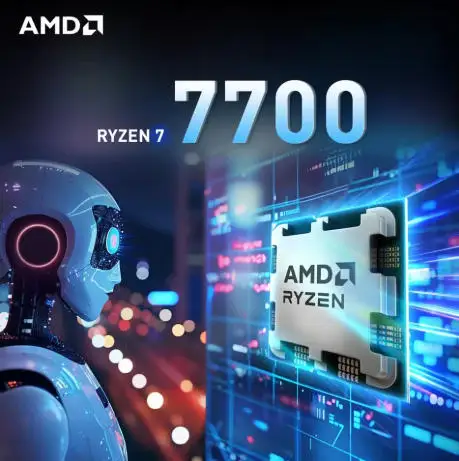 Pc Gaming Cpu - โปรเซสเซอร์ AMD Ryzen 7 7700 ใหม่