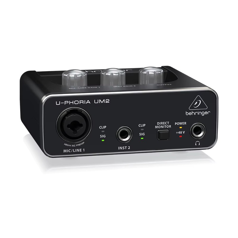 Sound Card Usb - การ์ดเสียง Behringer U-Phoria UM2 อินเทอร์เฟซเสียง USB