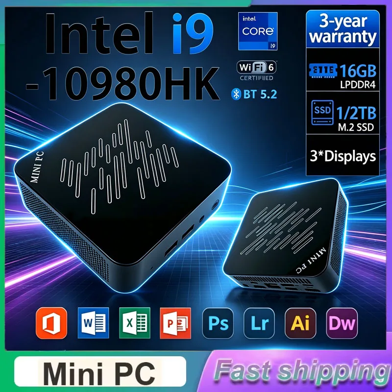 Pc Gaming Ram 32Gb - มินิพีซีเกมมิ่ง 2026 Intel i9-10980HK i3-6100U แรม