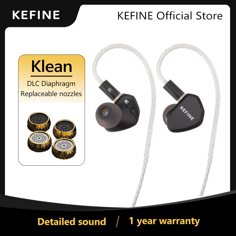 Pc Gaming Earphones - KEFINE Klean 10 มม.DLC ไดอะแฟรมแบบไดนามิก Hifi
