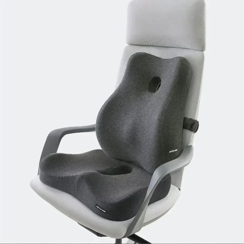Gaming Chair Lumbar Pillow - หน่วยความจําโฟมรถที่นั่งสนับสนุนเอวเบาะนวด Lumbar Orthopedic หมอนสํานักงานเก้าอี้ Buttock Cushion