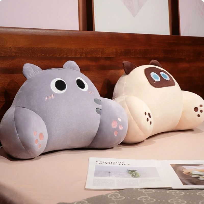 หนาแมวกลับเบาะสยาม Calico Cat  - Gaming Chair Lumbar Pillow บทวิจารณ์และราคา