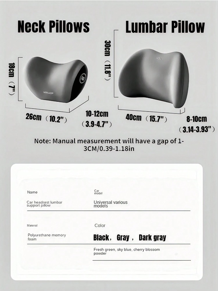 พนักพิงศีรษะในรถยนต์, พยุงเอว, - Gaming Chair Lumbar Pillow บทวิจารณ์และราคา