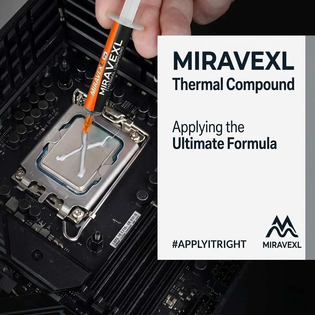 MIRAVEXL 8g ซิลิโคนระบายความร้ - Pc Gaming Cpu บทวิจารณ์และราคา