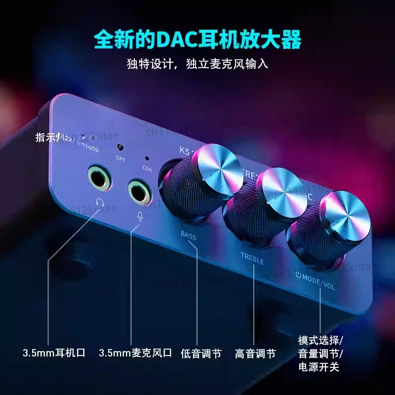 K5 PRO MINI สเตอริโอ DAC แอมป์ - Sound Card Usb บทวิจารณ์และราคา
