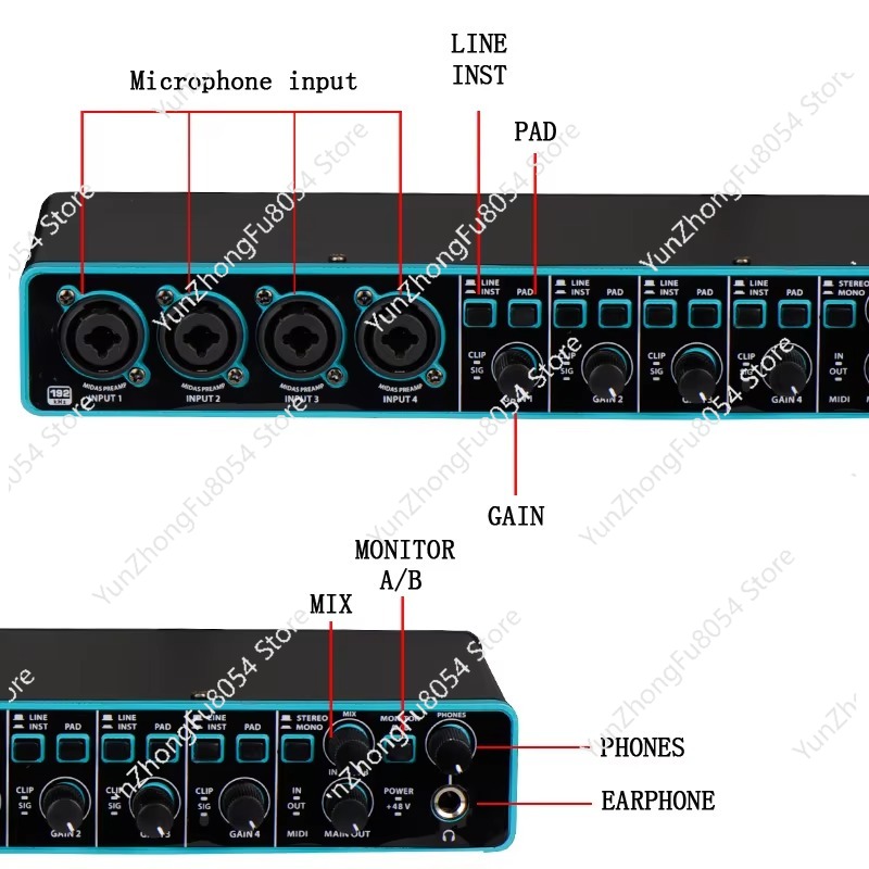 อินเทอร์เฟซเสียงคอมพิวเตอร์แบบ - Sound Card Usb บทวิจารณ์และราคา