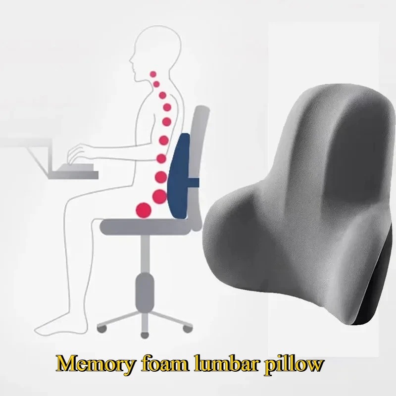 เบาะรองหลังเมมโมรี่โฟมแบบออร์โ - Gaming Chair Lumbar Pillow บทวิจารณ์และราคา