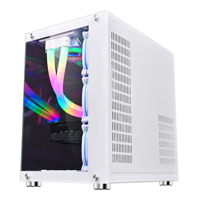 เคสคอมพิวเตอร์สีขาวสำหรับเกมมิ - Pc Gaming Itx บทวิจารณ์และราคา