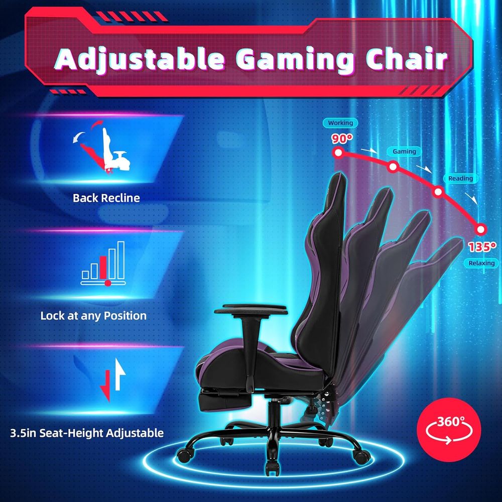 เก้าอี้เกมมิ่งสไตล์เรซซิ่งพร้อ - Gaming Chair Lumbar Pillow บทวิจารณ์และราคา