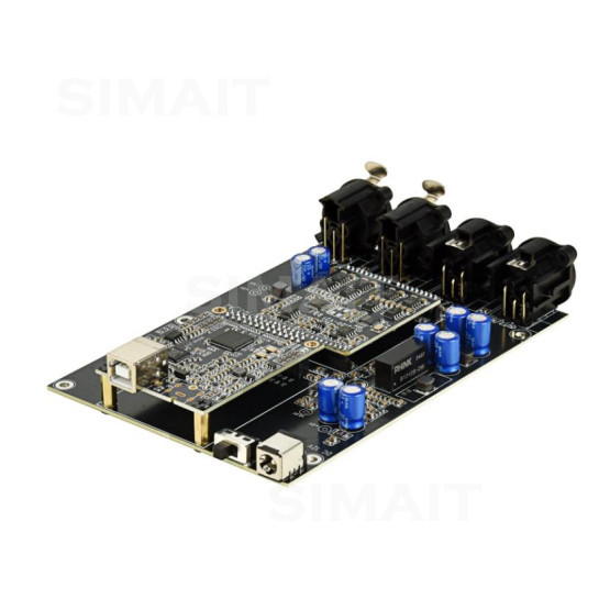 USB ASIO ออดิโออินเทอร์เฟซ XMO - Sound Card Usb บทวิจารณ์และราคา