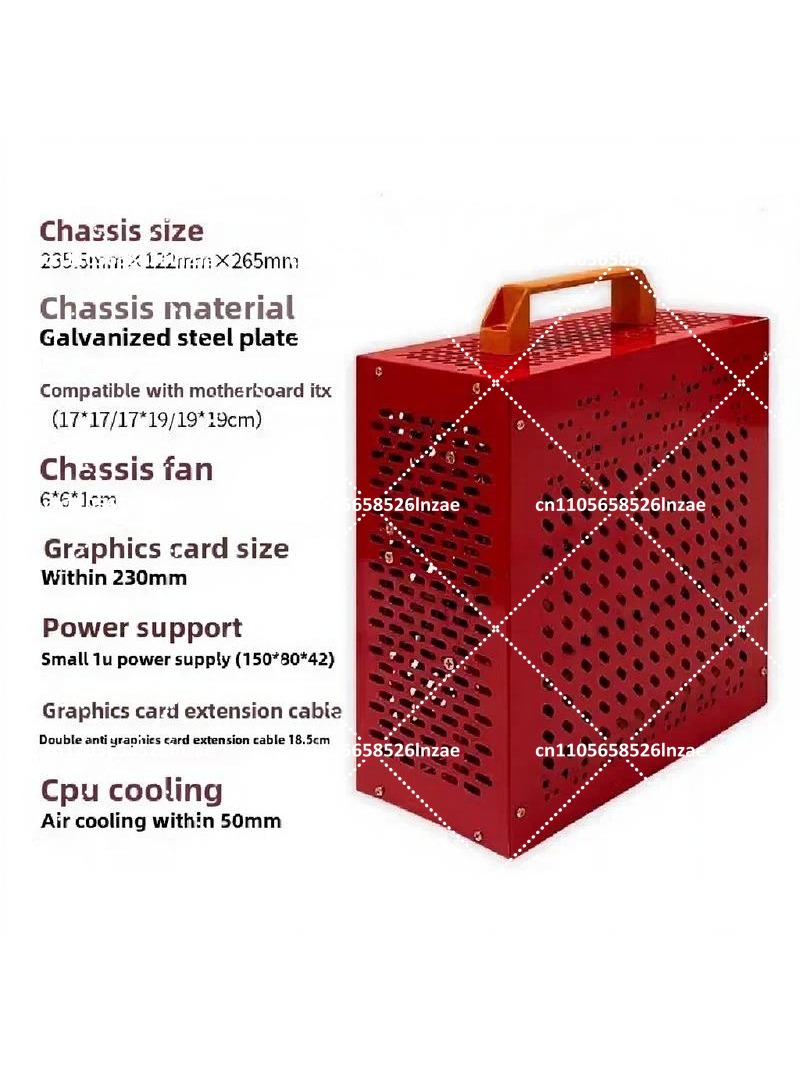 เคสคอมพิวเตอร์สีขาวขนาดเล็ก Mi - Pc Gaming Itx บทวิจารณ์และราคา