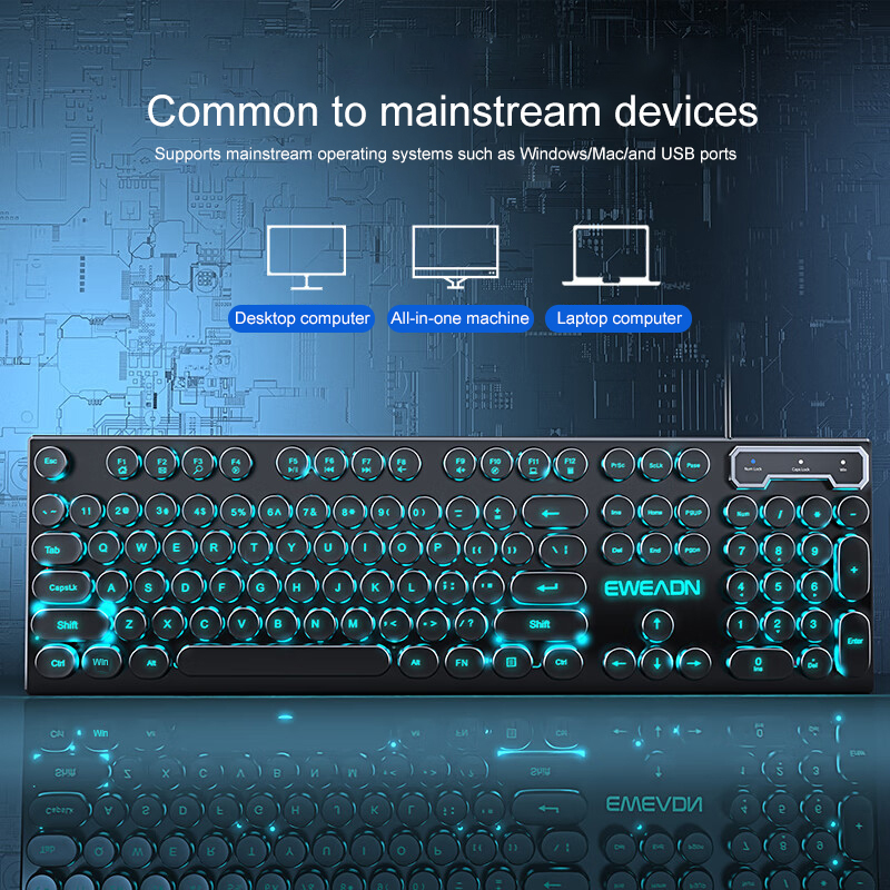 EWEADN คีย์บอร์ดเกมเครื่องพิมพ - Pc Gaming Handheld บทวิจารณ์และราคา