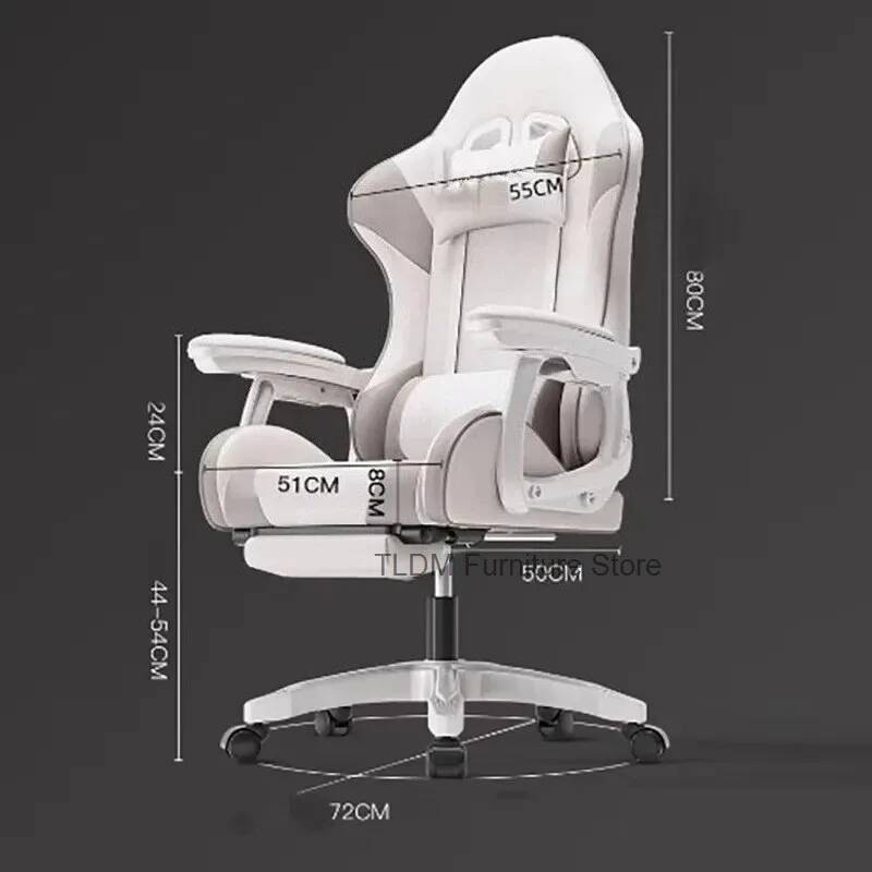 เก้าอี้สำนักงานเพื่อสุขภาพพร้อ - Gaming Chair Lumbar Pillow บทวิจารณ์และราคา