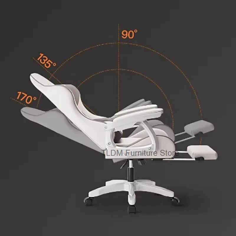 เก้าอี้สำนักงานเพื่อสุขภาพพร้อ - Gaming Chair Lumbar Pillow บทวิจารณ์และราคา