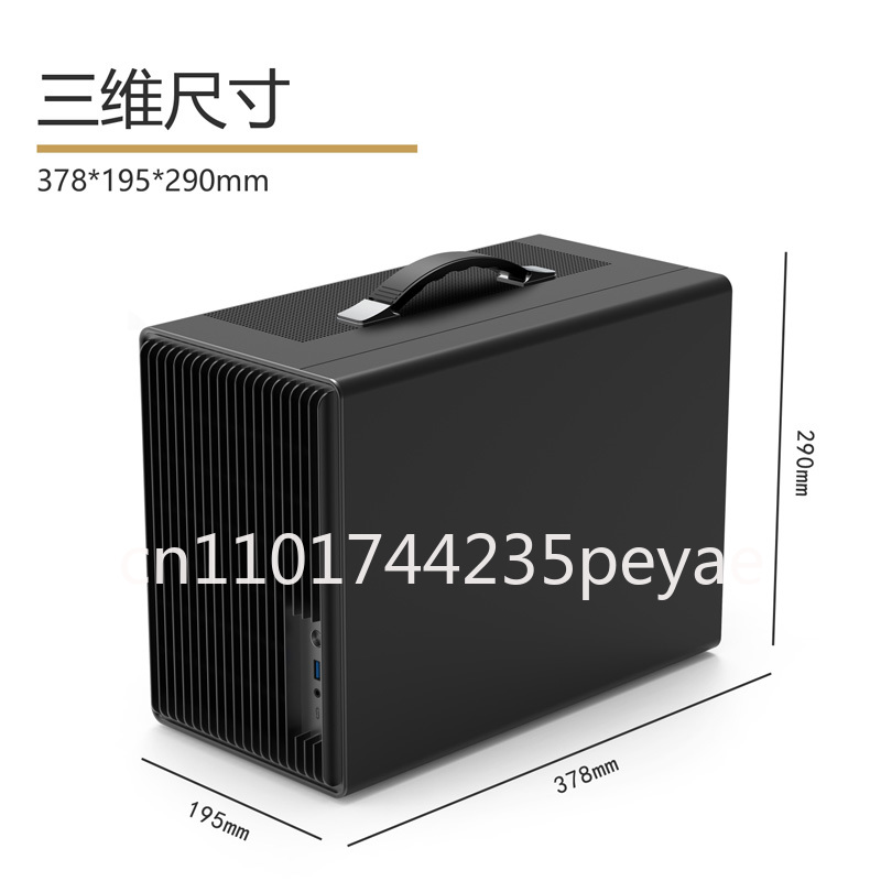 เคสคอมพิวเตอร์เกมมิ่งพกพา P40  - Pc Gaming Itx บทวิจารณ์และราคา