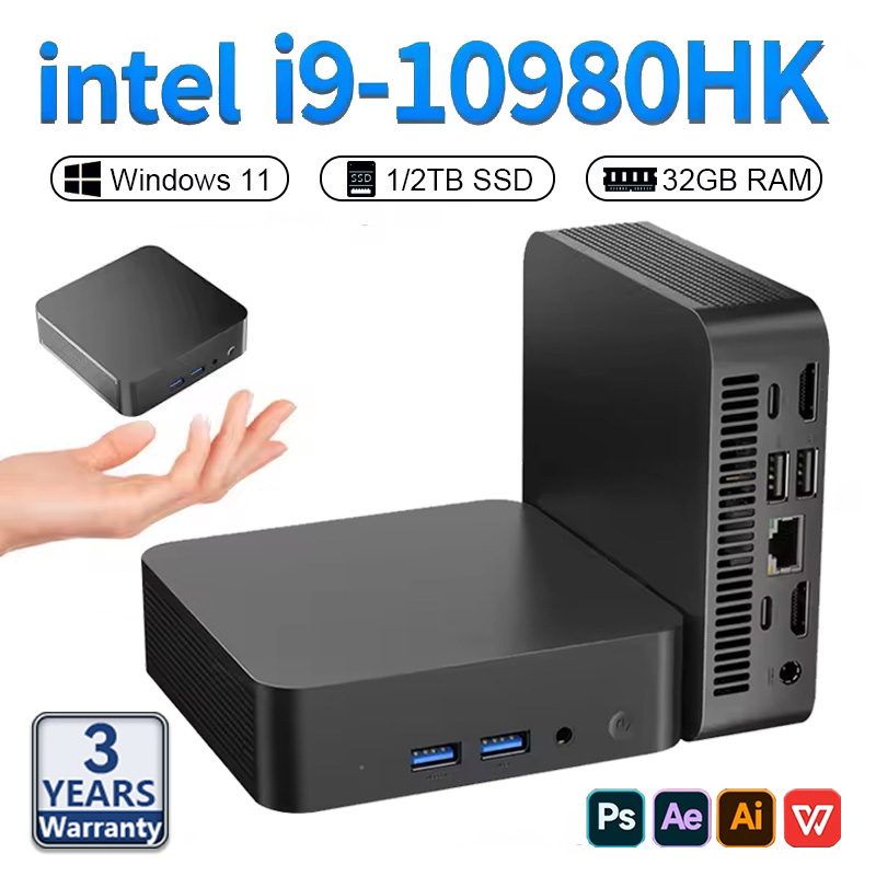 มินิพีซี Windows 11 Pro Core i - Pc Gaming Ram 32Gb บทวิจารณ์และราคา