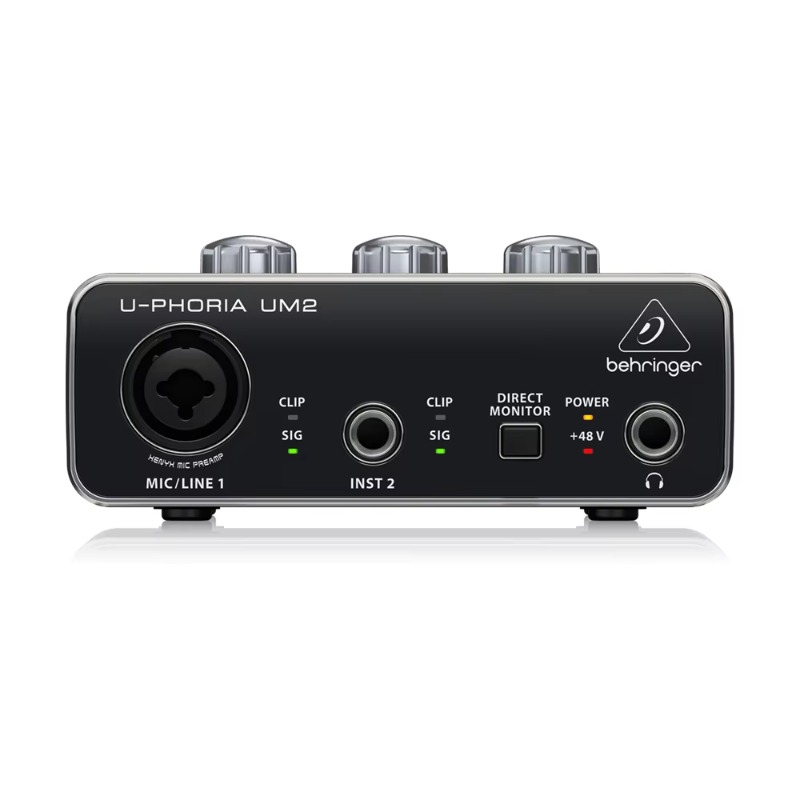 การ์ดเสียง Behringer U-Phoria  - Sound Card Usb บทวิจารณ์และราคา