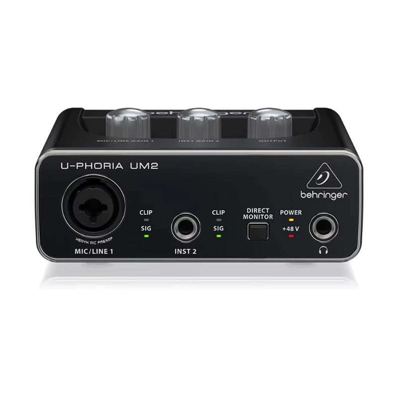 การ์ดเสียง Behringer U-Phoria  - Sound Card Usb บทวิจารณ์และราคา