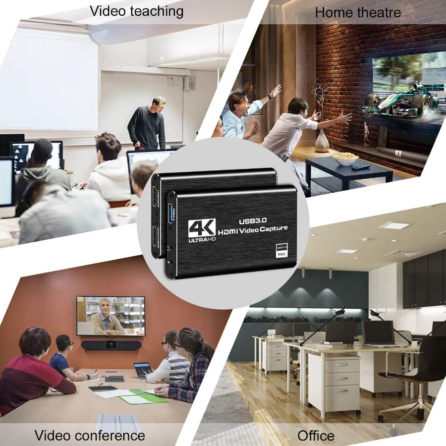 การ์ดบันทึกวิดีโอ 4K USB 3.0 ร - Sound Card Usb บทวิจารณ์และราคา
