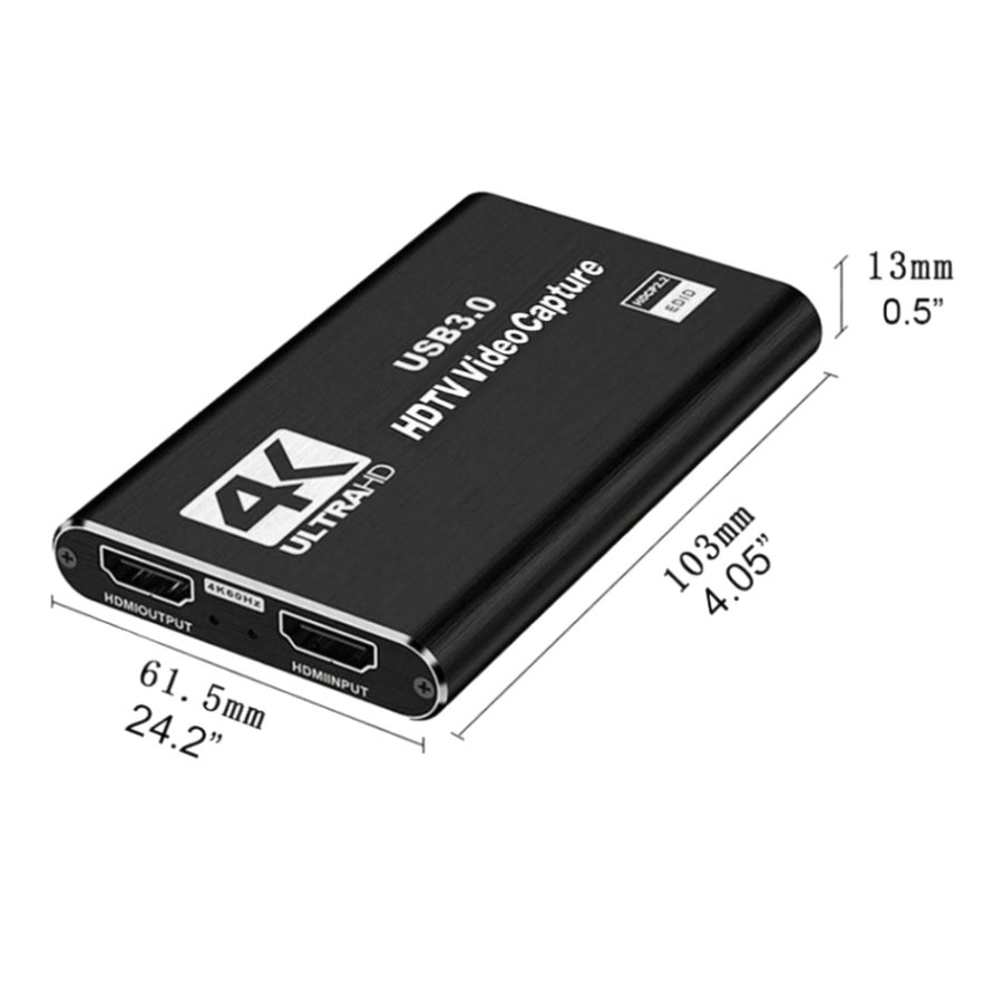 การ์ดบันทึกวิดีโอ 4K USB 3.0 ร - Sound Card Usb บทวิจารณ์และราคา