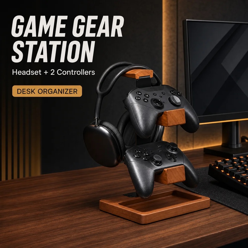 ขาตั้งหูฟังไม้ ที่วางหูฟังเกมม - Pc Gaming Earphones บทวิจารณ์และราคา