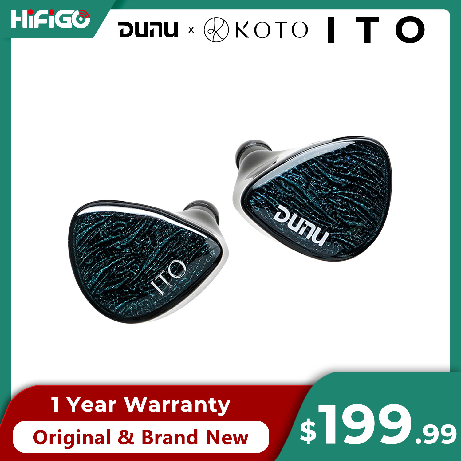 หูฟังอินเอียร์ DUNU X KOTO ITO - Pc Gaming Earphones บทวิจารณ์และราคา
