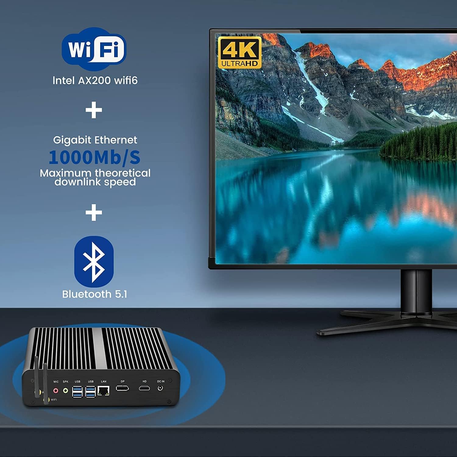 มินิพีซีไร้พัดลม Partaker รุ่น - Pc Gaming Cpu บทวิจารณ์และราคา