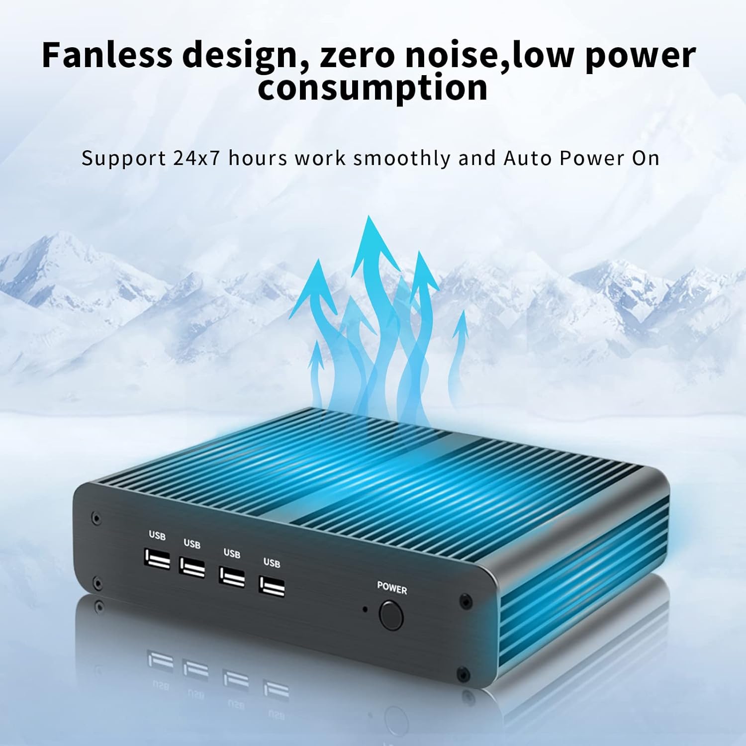 มินิพีซีไร้พัดลม Partaker รุ่น - Pc Gaming Cpu บทวิจารณ์และราคา