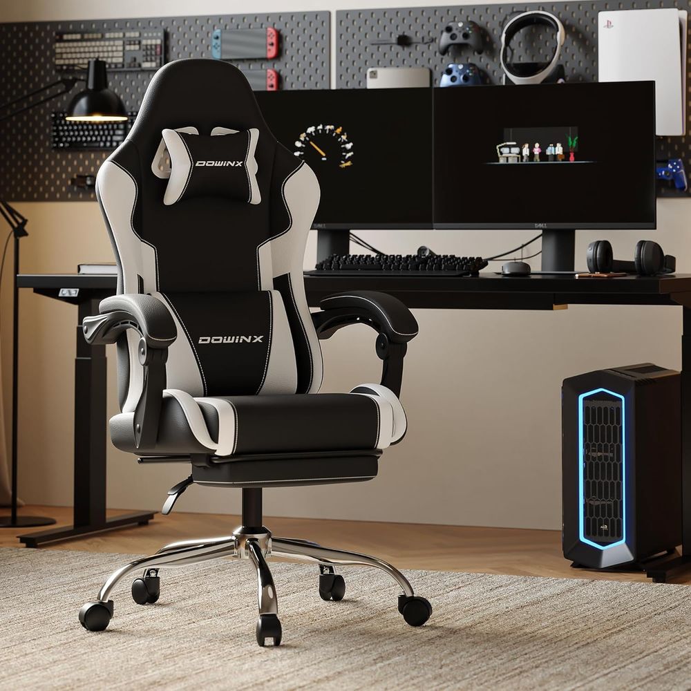 เก้าอี้เล่นเกมตามหลักสรีรศาสตร - Gaming Chair Lumbar Pillow บทวิจารณ์และราคา