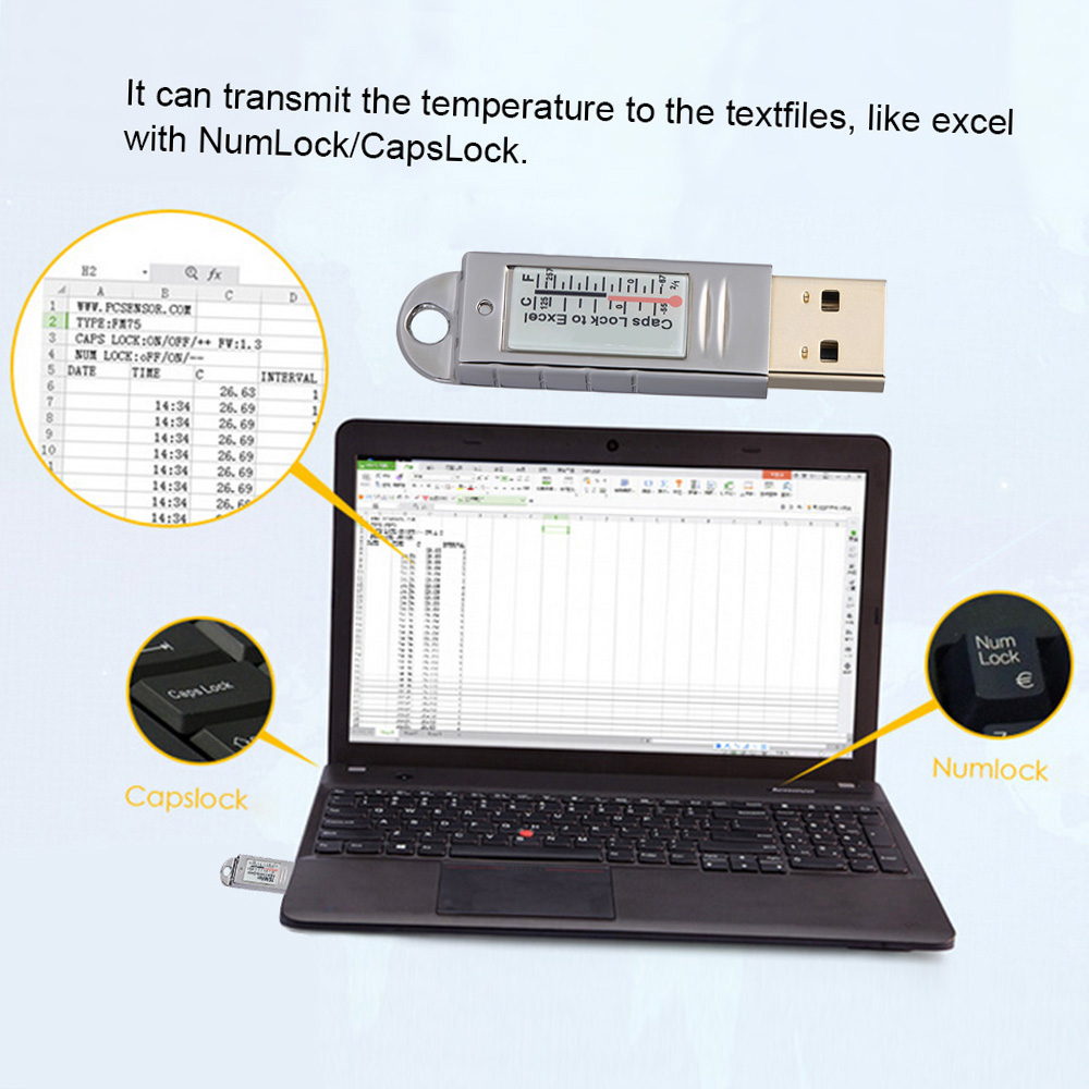 พีซีเซ็นเซอร์ เทอร์โมมิเตอร์ U - Sound Card Usb บทวิจารณ์และราคา