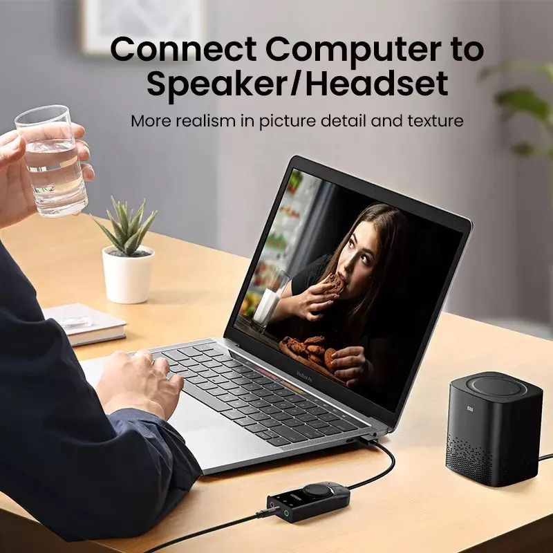 การ์ดเสียง USB UGREEN การ์ดเสี - Sound Card Usb บทวิจารณ์และราคา