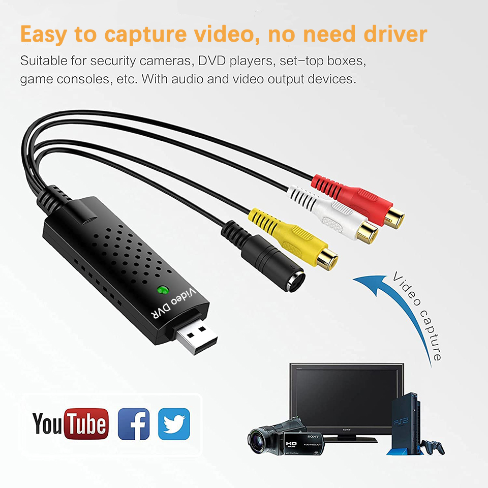 USB Video Capture Card Easy Ca - Sound Card Usb บทวิจารณ์และราคา