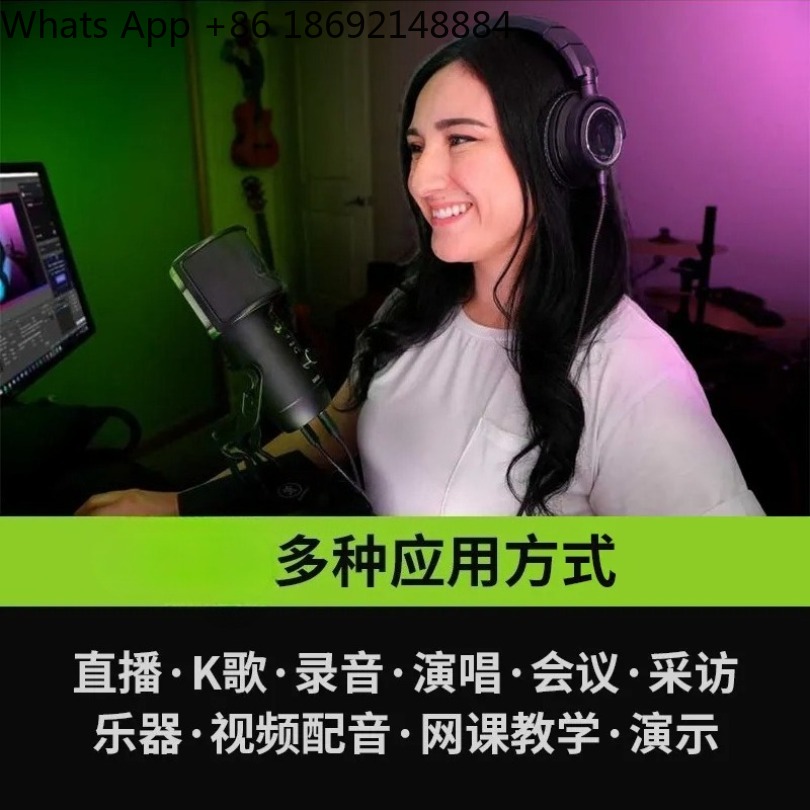 ไมโครโฟนคอนเดนเซอร์แบบ USB รุ่ - Sound Card Usb บทวิจารณ์และราคา