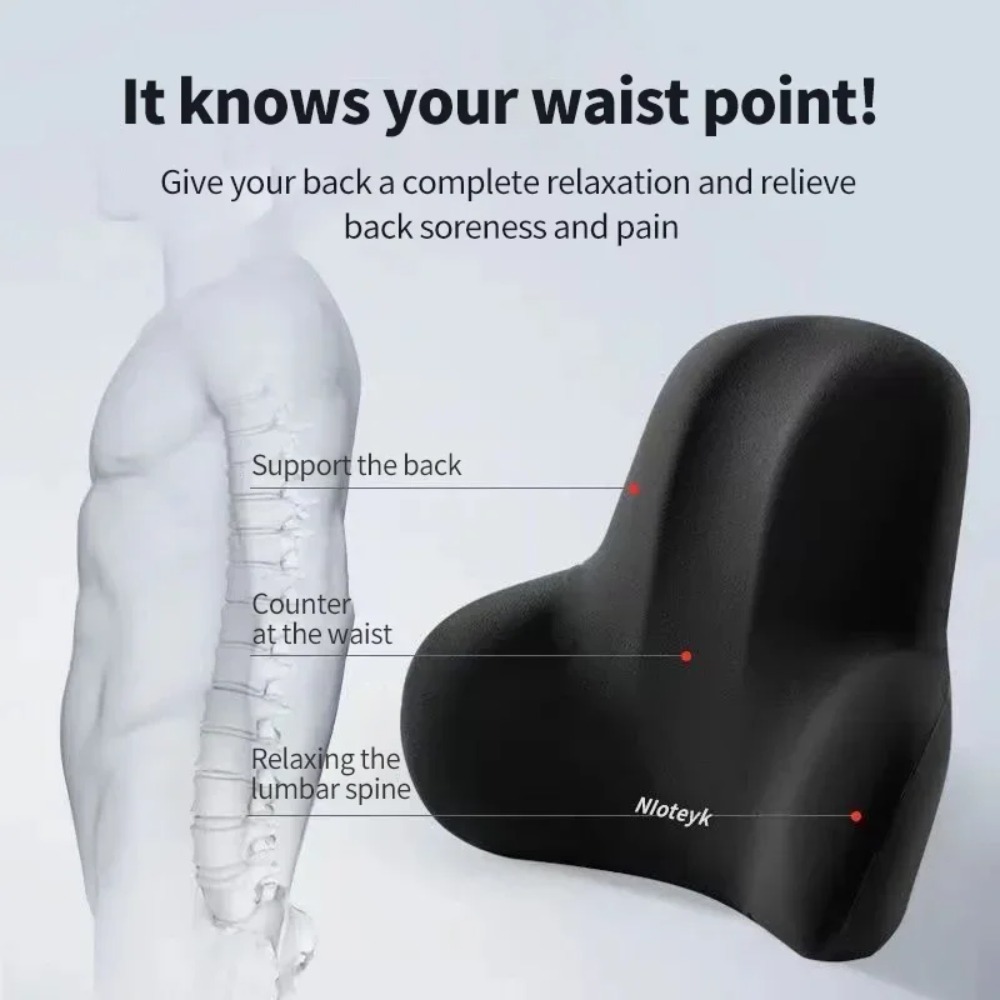 รถหน่วยความจําโฟมหมอนรองคอป้อง - Gaming Chair Lumbar Pillow บทวิจารณ์และราคา