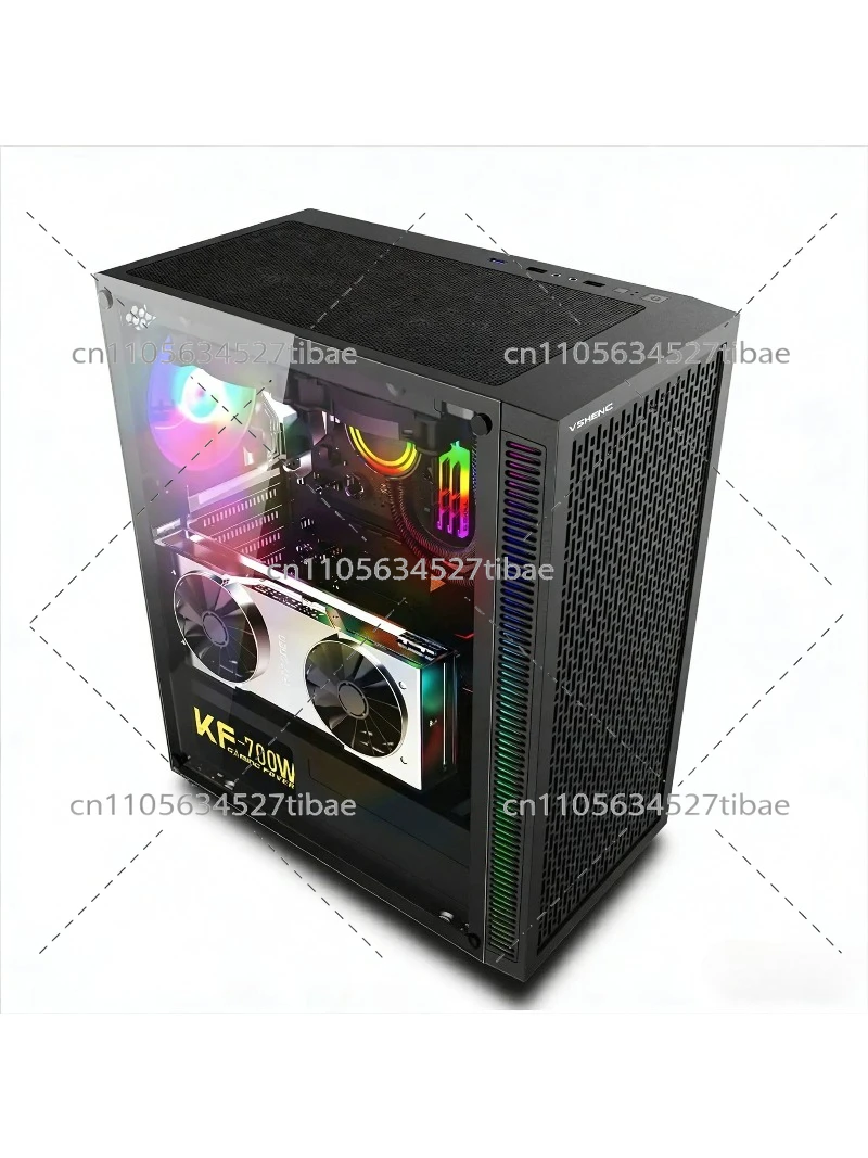 เคสคอมพิวเตอร์สีดำ E-ATX พร้อม - Pc Gaming Cpu บทวิจารณ์และราคา